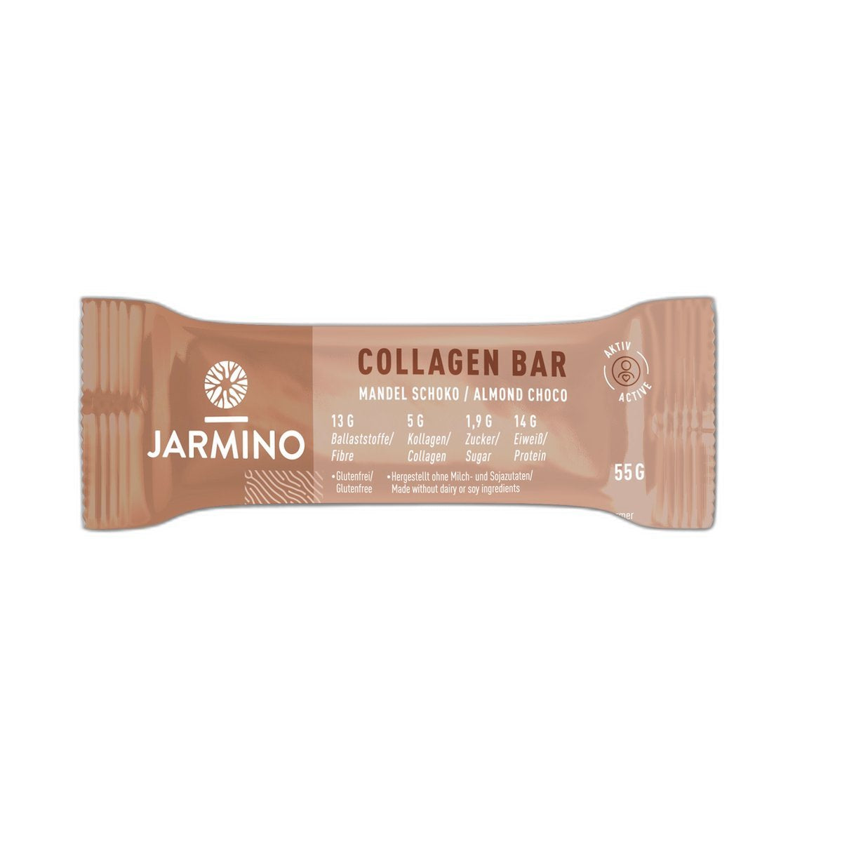 Barre de collagène saveur amande – Jarmino Paris Herba Barona