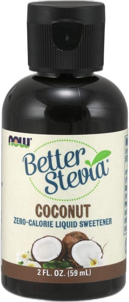 Better Stevia Liquide Noix de Coco Now Foods 59 ml Paris Herba Barona