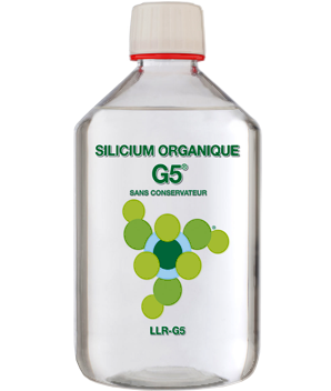 Silicium Organique G5 sans conservateur 500 ml LLR-G5