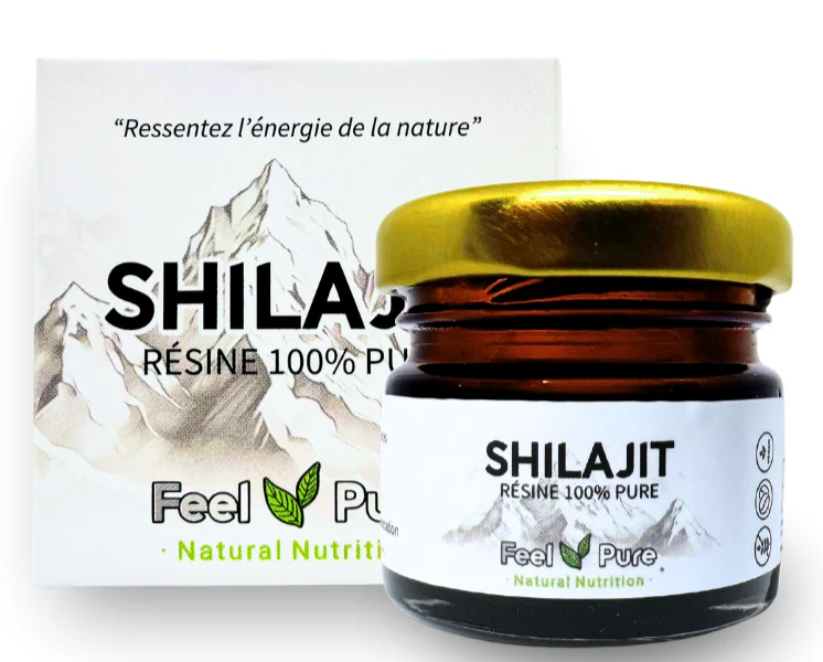 Meilleur Shilajit 2026 — Résine Pure Feel Pure — 75% Acide Fulvique — Paris