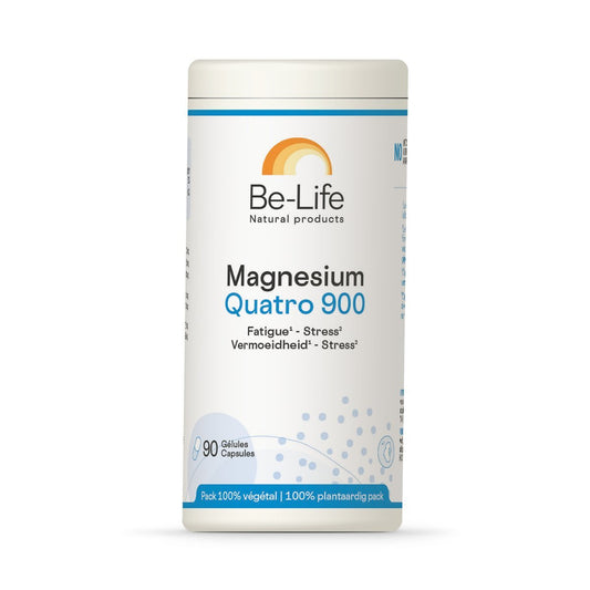 Magnésium Quatro 900 – 90 gélules – Be-Life Paris Herba Barona