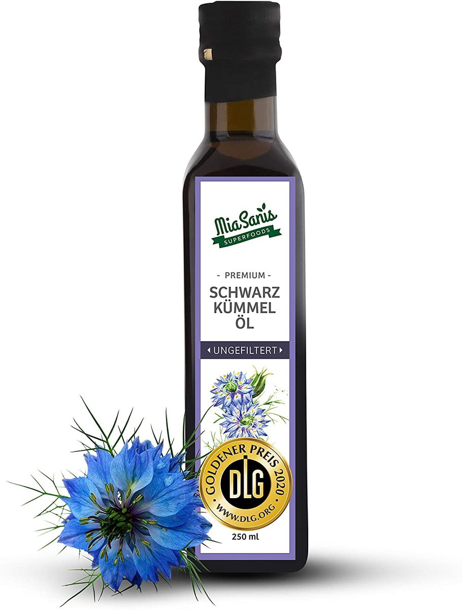 Huile de Nigelle bio non filtrée   schwarzkümmelöl  ungefiltert :