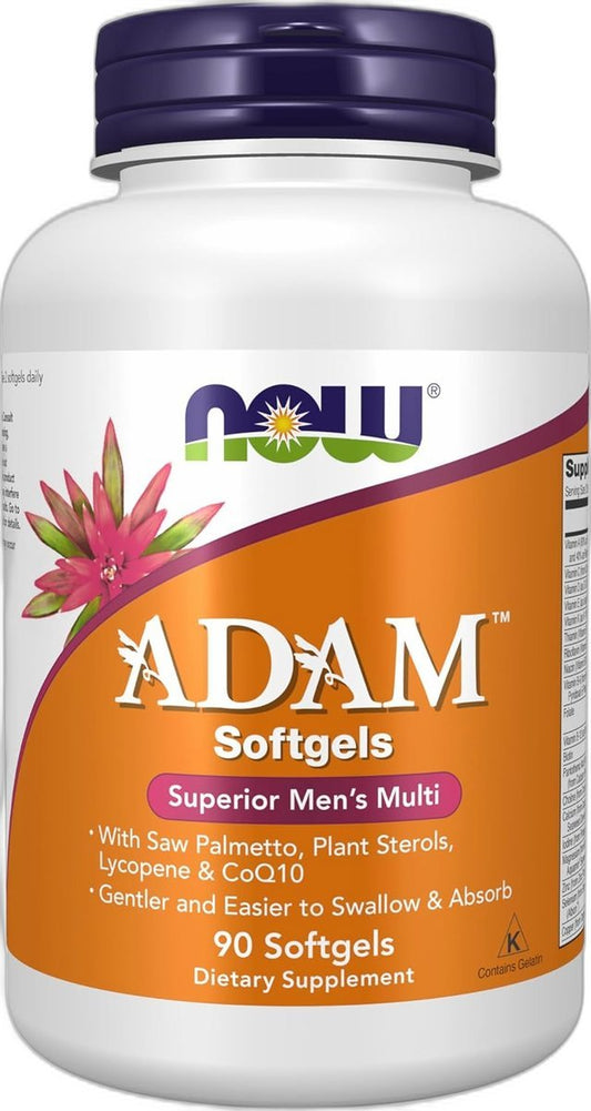 ADAM Multivitamines supérieur pour hommes – Now Foods – 90 Softgels Paris Herba Barona