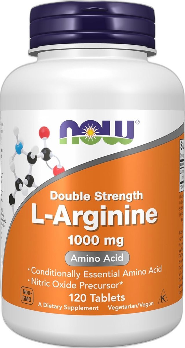 Arginine – 500 mg – 250 caps. NOW Foods Paris Herba Barona