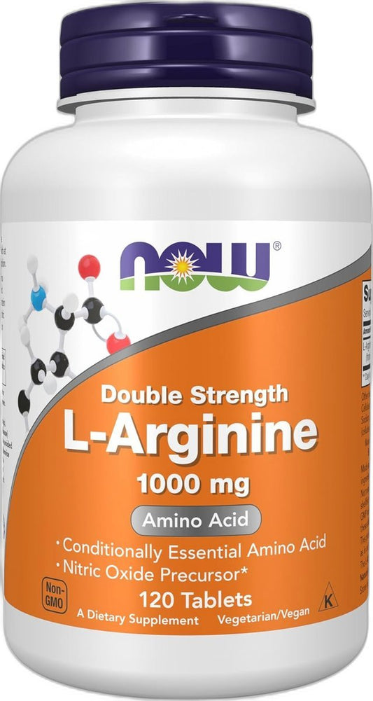 Arginine – 500 mg – 250 caps. NOW Foods Paris Herba Barona