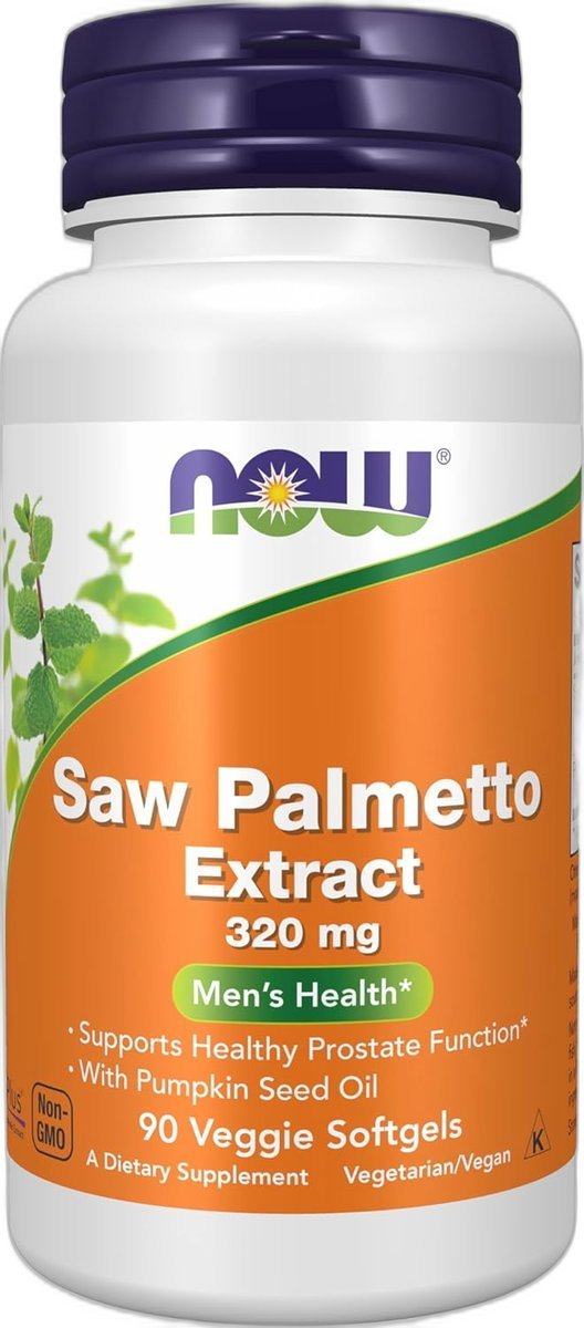 Saw Palmetto Extract 320mg Now Foods 90 Softgels - Palmier nain à Paris Paris Herba Barona