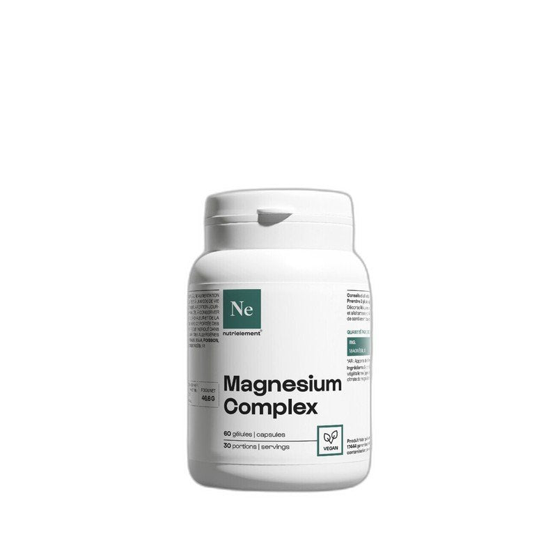 Complexe Magnésium – Nutrielement – 60 gélules – Paris 12e Paris Herba Barona