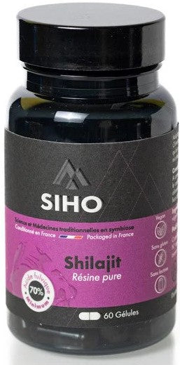 Shilajite  60  gélules Siho Compléments alimentaires Paris Herba Barona