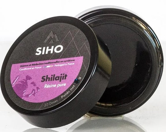 Shilajit Siho Résine Pure 30g — 79% Acide Fulvique — Paris Paris Herba Barona