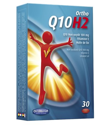 UBIQUINOL 100 mg - ORTHO Q10H2 - ORTHONAT - COQ10