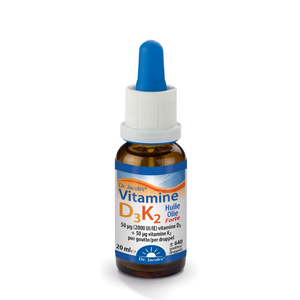 Vitamines D3 K2 forte dr jacobs 20 ml