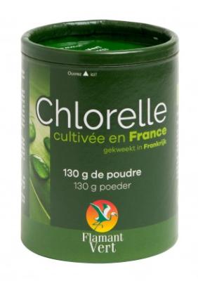 Chlorelle poudre 130 g Flamant Vert Paris Herba Barona