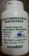 Eleuthérocoque biologique  200 gélules