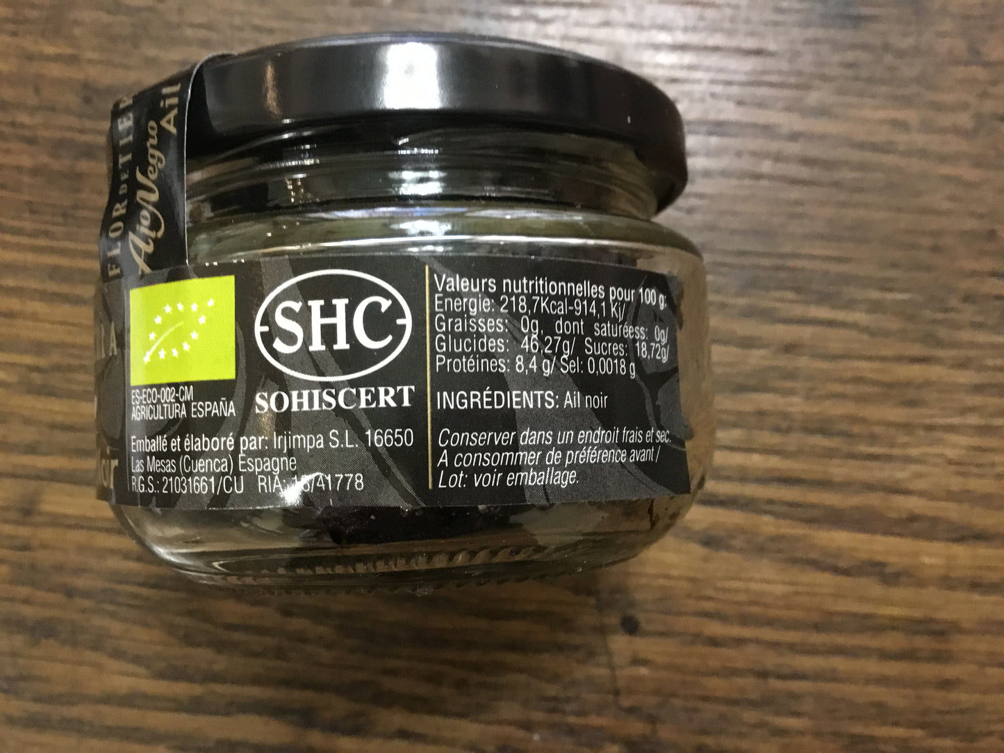 Ail noir biologique 60 g