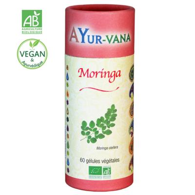 Moringa Bio 60 gélules ayur vana