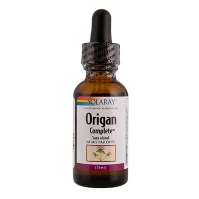 Origan  standardisé à Paris en carvacrol Solaray - 30 ml