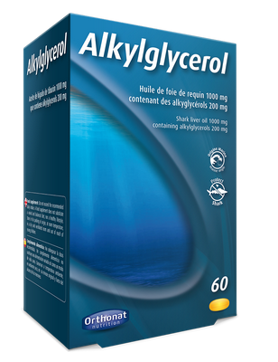 ALKYLGLYCEROL Huile de foie de requin 60 gélules - PARIS
