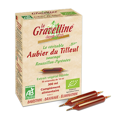 Aubier de tilleul sauvage en ampoules de La Gravelline