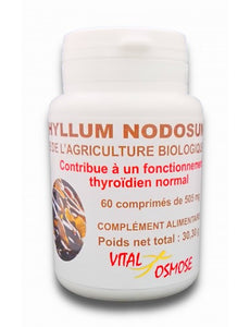 Ascophyllum Nodosum biologique (iode naturelle) - KELP - 60  gélules - PARIS