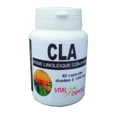 C.L.A. à PARIS 1000 mg - 60 capsules