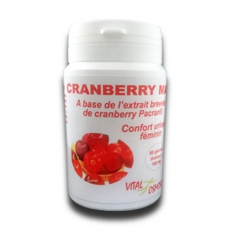 Cranberry Max 60 gélules Paris Herba Barona