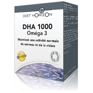 DHA 1000 Oméga 3  PARIS Diet Horizon