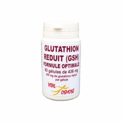 Glutathion à PARIS  400 mg - 60 gélules - VITAL OSMOSE