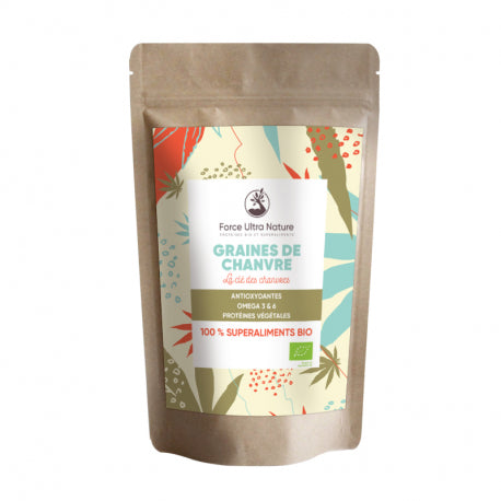 Graines de Chanvre Décortiquées 250 g Crubio Paris Herba Barona