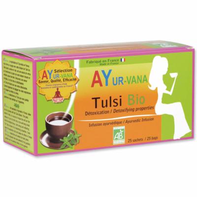 Tulsi bio 25 sachets pour infusion Ayur-vana -paris