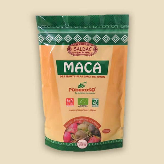 Maca jaune à Paris en poudre bio - 250 g - Saldac