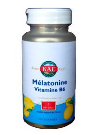 Mélatonine vitamine b6 SOLARAY