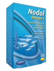NODOL 30 gélules d'huiles de poisson concentré 84% d' oméga 3