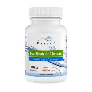 Picolinate de Chrome 100µg - 60 gélules - Dynveo Paris Herba Barona