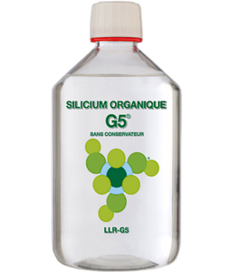 Silicium Organique G5 sans conservateur 500 ml LLR-G5