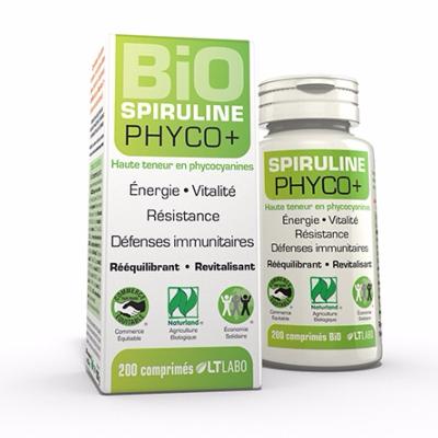 Spiruline BiO Phyco + 300 comprimés LT LABO