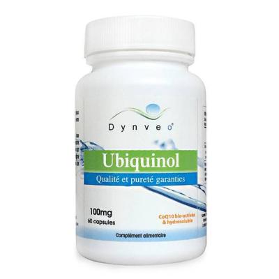 Ubiquinol 100 mg Coenzyme q10 60 gélules Dynveo
